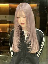 ゼスト 吉祥寺店(ZEST) ペールピンク×ロングレイヤー/吉祥寺anna