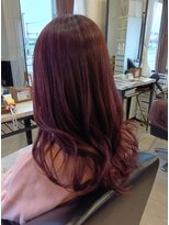 コアフィールフィス(COIFFURE fils)&nbsp;ボルドー チェリーレッド 推し色 髪質改善トリートメント