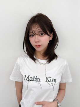 アマトウキョウスマートサロン(AMA TOKYO×Smart Salon) くびれレイヤー/顔まわりカット/レイヤーカット/小顔ヘア