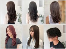 カットに定評あり！実力派揃いのCoRe.gnスタイリスト達が、お客様の「なりたい」を叶えます。