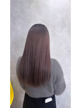 ベル(belle) ブリーチなしダブルカラーでシルバーアッシュ