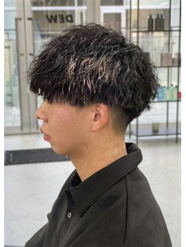 デュー 栄(DEW) 【DEW】ツイストスパイラルパーマ/波巻き/マッシュ