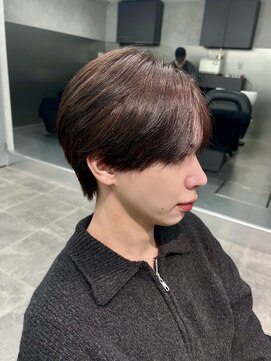 ジーニー 千葉(GENiE) アッシュブラウン/ラウンドマッシュ/ブラウンカラー/大堰龍吾