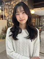 ロアバイチェリーコークウブ(Loa by CHERRY COKE ubu)&nbsp;小顔顔まわりカット/ロングレイヤー