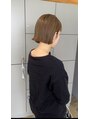 フラワーズビィーオーディー(FLOWERS BOD)&nbsp;大人のタイトボブは長さと重さのバランスがポイント
