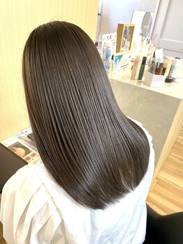 ブルーバイブレーション BlueVibrationの写真/触り心地の良い髪質へ大変身！こだわりのトリートメントで、感動のうるツヤ髪を実現します☆