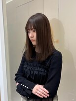 スリー(THREE)&nbsp;ナチュラル可愛いミディアムヘア