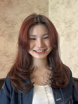 ロンド 銀座(Lond) ◎ワンホンレイヤー/グレージュブラウン/顔周りカット/銀座12