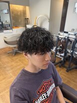 グート ヘアーメイク(gut HAIR MAKE)&nbsp;メンズパーマ 波巻きパーマ 波巻きスパイラル