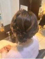 スティラ スムース 高田馬場(Stilla smooth)&nbsp;編み込みサイドアップ