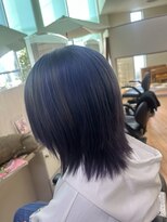 美容室 アズール(A ZOOR) ブルーヴァイオレットグラデーション
