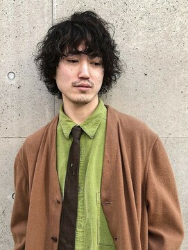 ワークス 下北沢(WORKS) 菅田将暉風セミウェットパーマ【下北沢】