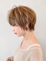 ソレア(SOLEA)&nbsp;20代30代40代50代髪質改善ミルクブラウンナチュラルショート