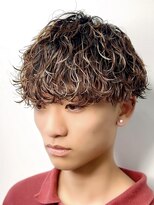 ルーメン 各務原(ROOO MEN)&nbsp;マッシュ×波巻きパーマ