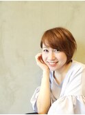 ☆大人可愛いナチュラルショートボブ☆