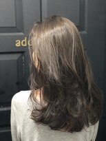 アリュウル 表参道 青山(Allure)&nbsp;外国人風グレージュカラー ×ハイライト Allure【千葉英樹】