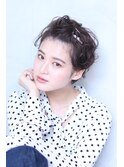 【hair salon W】ショートピンアレンジ