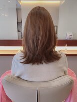 マーリャヘアー(mallia hair) くびれ外ハネミディアム