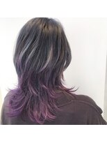 イヴァン アンド リズ 奈良店(IVAn ＆ LIZ)&nbsp;20代30代♪大人可愛いグラデーション×ラベンダーベージュ