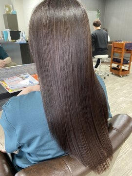 サロンアンドスパ ピュア 坂戸店(salon＆spaPURE) ノーアイロン縮毛矯正