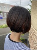 丸みのあるショートBob