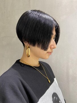 ヨーク(YOKE) 【YOKE】ハンサムショートブルーブラック