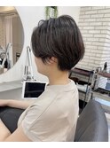 前髪カール/ネオシースルーバング/くびれボブ［銀座］