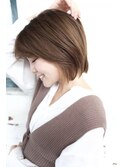 ボブウルフ×大人可愛いショート/大人フェミニン20代30代40Y