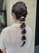 ゼスト フィーノ(ZEST fino)&nbsp;[あやかZEST立川]編み下ろし紐アレンジ＊