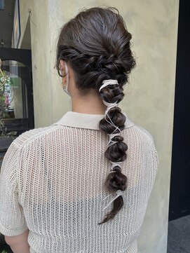 ゼスト フィーノ(ZEST fino) [あやかZEST立川]編み下ろし紐アレンジ＊