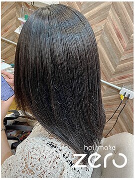 ヘアメイクゼロ 坂戸駅前店(hairmake zero) ナチュラルストレート