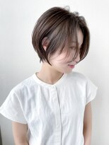 ヘアーアンドスパ フェリーチェ ミチ 野田屋町店(HAIR&SPA felice MICHI)&nbsp;大人可愛いほっぺたショート