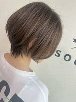 ヘアーアンドスパソシット(HAIR&SPA SOCIT) 大人かわいい似合わせくびれショート♪