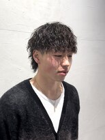 ガオプロデュースバイレボ(gao produced by revo)&nbsp;【曽我尾真生】波巻きパーマ/メンズパーマ/マッシュウルフ