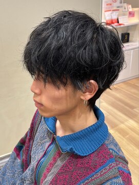 ラファンス 栗林店(LaFENCE) マッシュウルフ×ゆるツイスパ