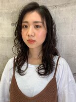 マルカ 千歳烏山(marca)&nbsp;大人前髪 ×  ラフウェーブ