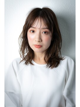 カバーヘア イヴ 戸頭店(COVER HAIR EVE) グレージュアッシュゆるふわヘルシースタイルx戸頭20代30代40代