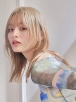 ニューヨークニューヨーク なんば道頓堀店(NYNY)&nbsp;切りっぱなしミディ×顔まわりカット