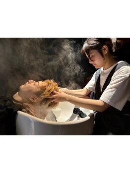 都内有名店でも人気の《Marbb》導入!マイクロバブルの力で頭皮や髪を素髪へ♪眠れる程のリラックスタイムを