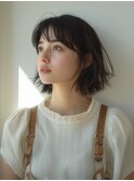 ゆるふわ無造作ボブ/外ハネボブ/ショートボブ