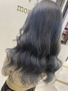 ラビスモア(Lovis moa) 魅力倍増カール/セミディ/シアーカラー/ダークアッシュ/姫カット