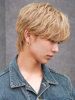エルマーク 天王寺(L-MARK) メッシュハイライトスパイラルパーマツイストパーマツーブロック