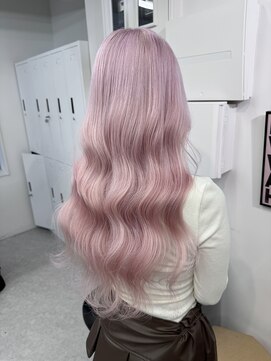 ペレ 渋谷(PELE) 着物/メルティカラー/似合わせカット/ウェーブミディアム/渋谷