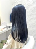 幻想的なツヤ髪ブルーミラージュ