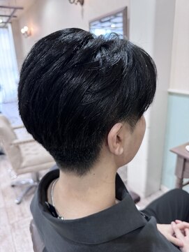 ラボヌールヘアーノーブル 新越谷店(La Bonheur hair noble) メンズカット/マッシュショート【美髪】【イメチェン】