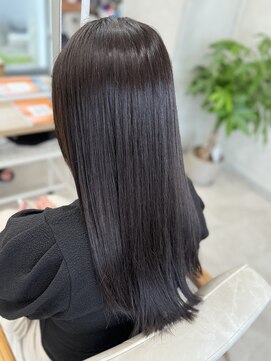 レヴィア(REVIA) 髪質改善トリートメント前髪カットレイヤーカット