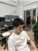 スペインカール/スパイキーショート/ブルーブラック/船橋