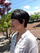 ときわ美容室 ニュアンスパーママッシュショート