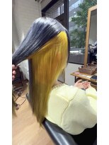 ビスイル 秋葉原店(Vis ill) 大人可愛い艶髪秋色カラーくすみベージュウルフロングレイヤー