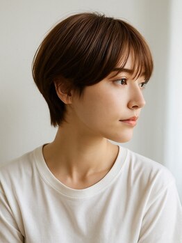 クーシ(kuusi)の写真/髪のお悩みを解決しながら、オシャレに白髪をカバー！髪のダメージを最小限に抑えた自然な仕上がり♪